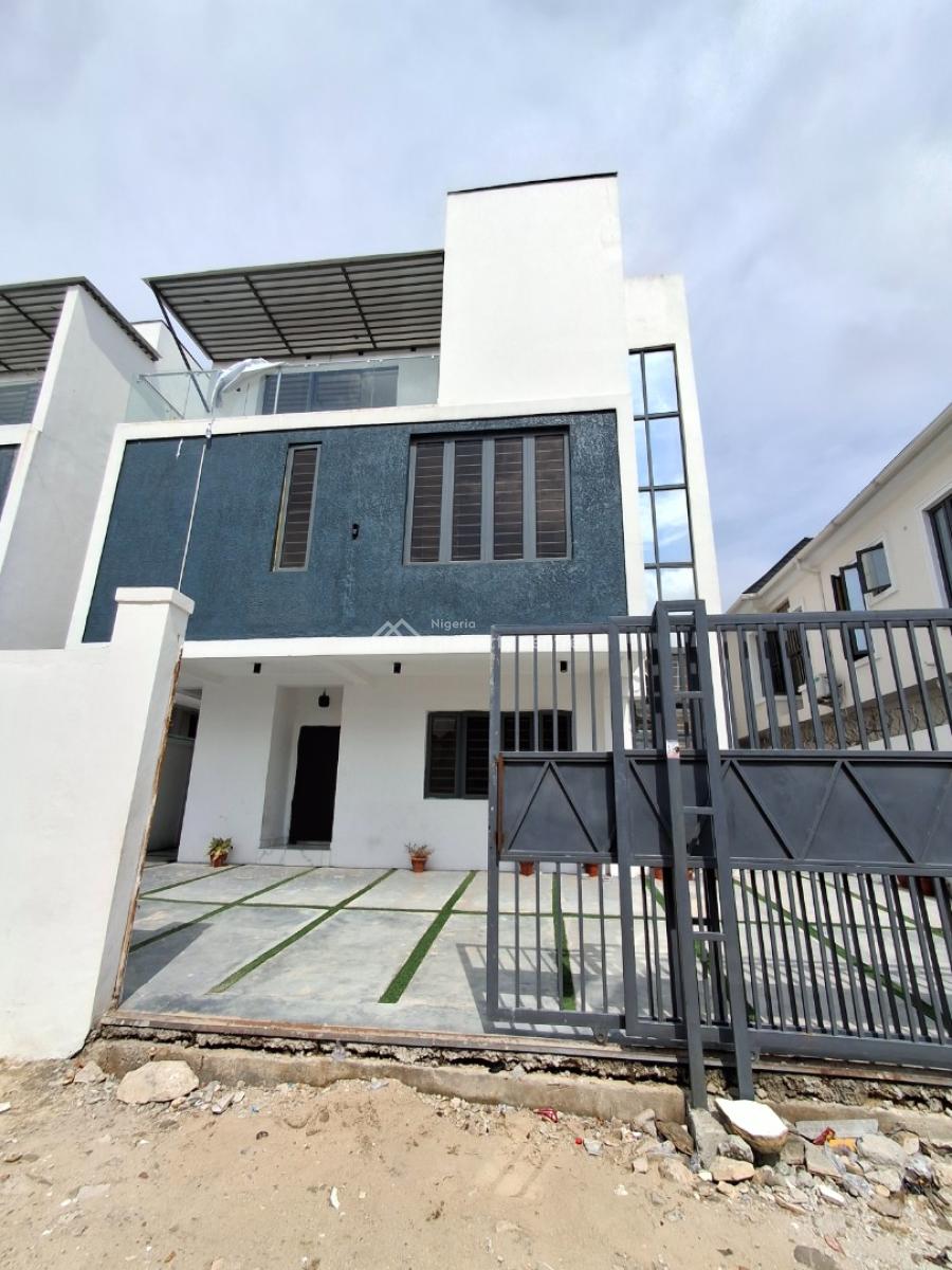 Newly 4 Bedroom Semi Detached Duplex with Spacious Rooms, Ologolo, Lekki, Lagos, Semi-detached Duplex for Sale