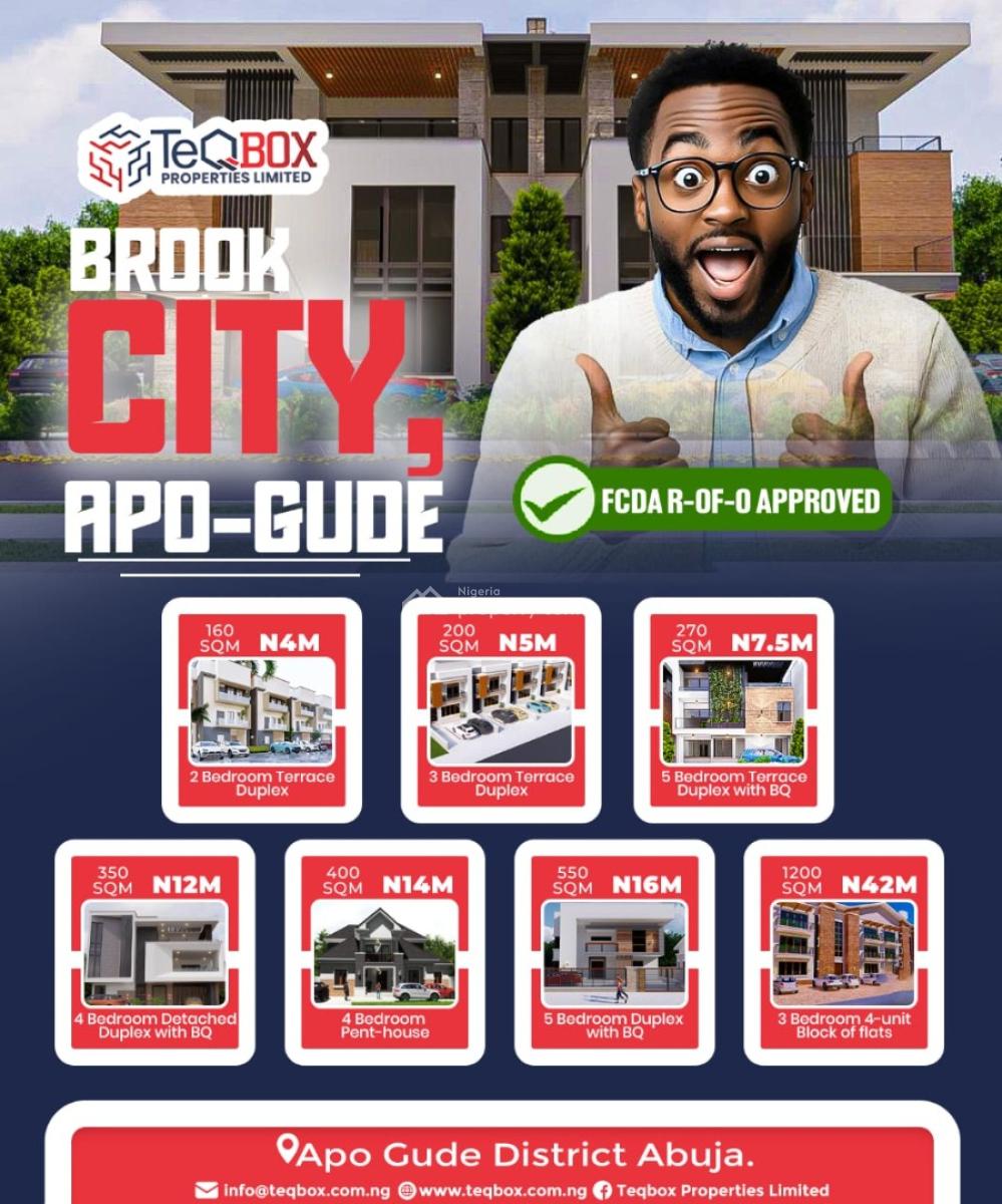 Estate Plots, Verified, R of O, Buy Now, Gude, Apo, Abuja, Land for Sale