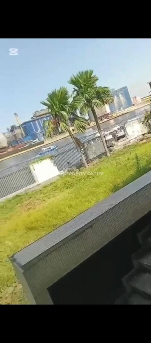 Waterfront 3 Plots of Land with 10 Bedrooms Detached House, Apapa, Lagos, Commercial Land for Sale