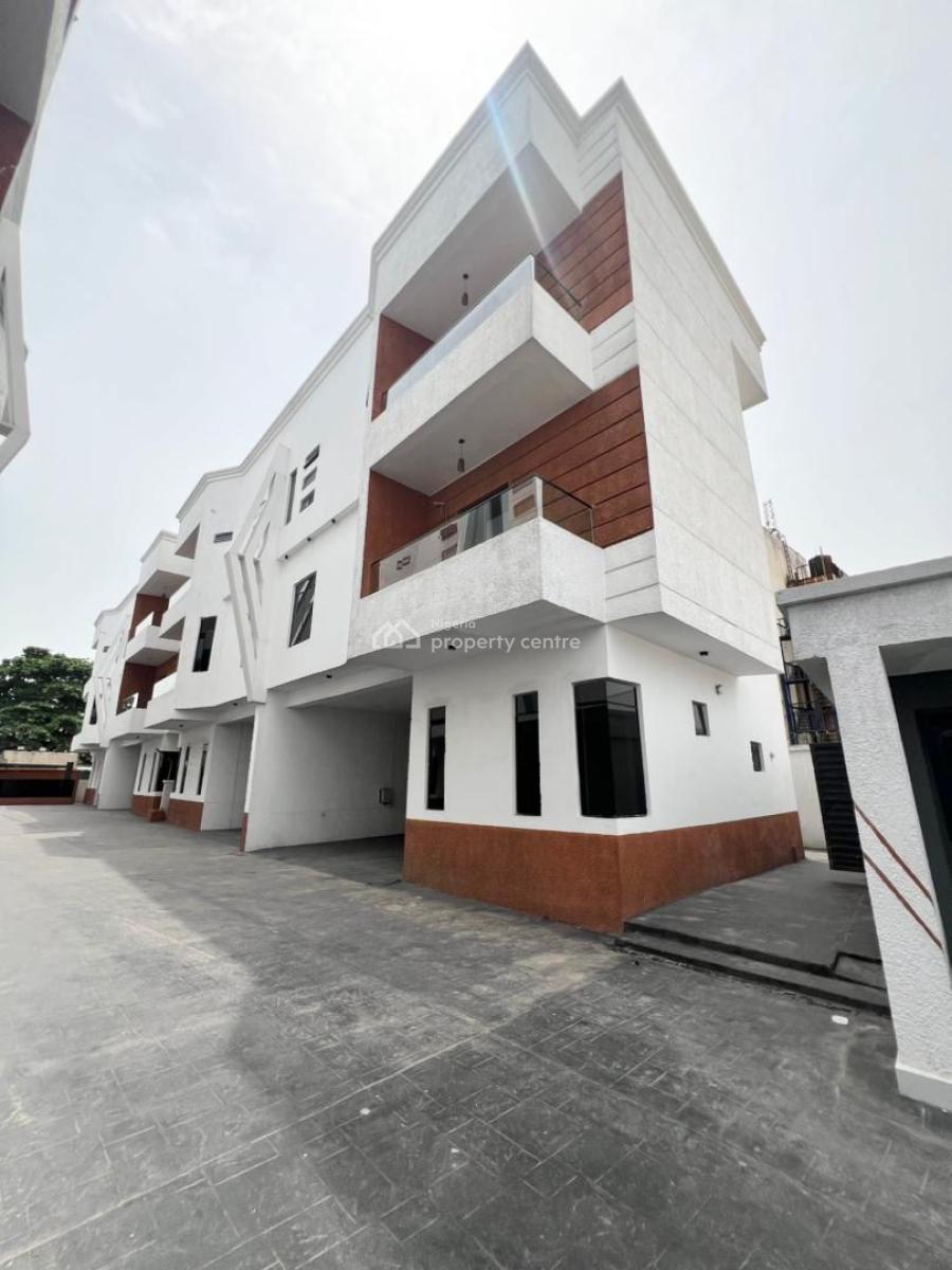 Beautiful 4 Bedroom Terrace Duplex, Osapa London, Lekki, Lagos, Terraced Duplex for Sale