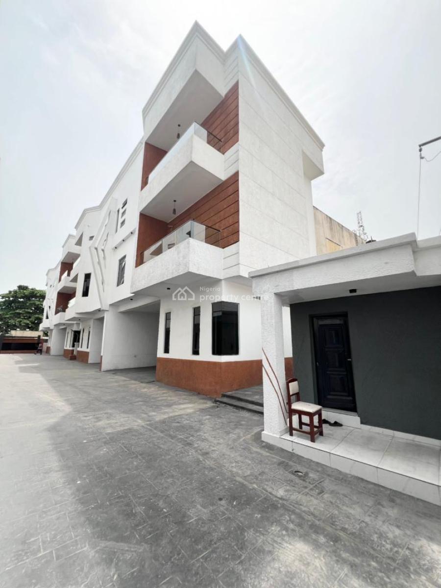 Beautiful 4 Bedroom Terrace Duplex, Osapa London, Lekki, Lagos, Terraced Duplex for Sale