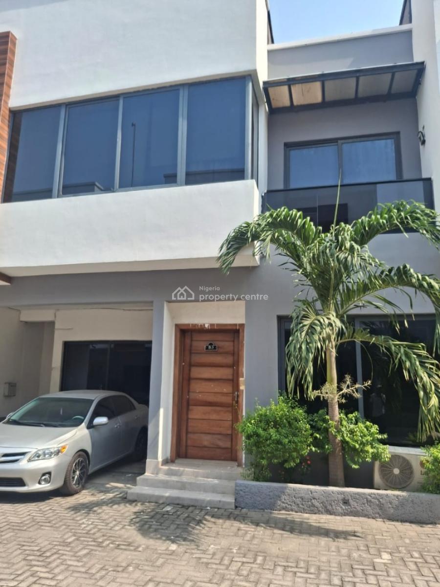 4 Bedroom Terraced Duplex with Bq, Osapa, Lekki, Lagos, Terraced Duplex for Rent