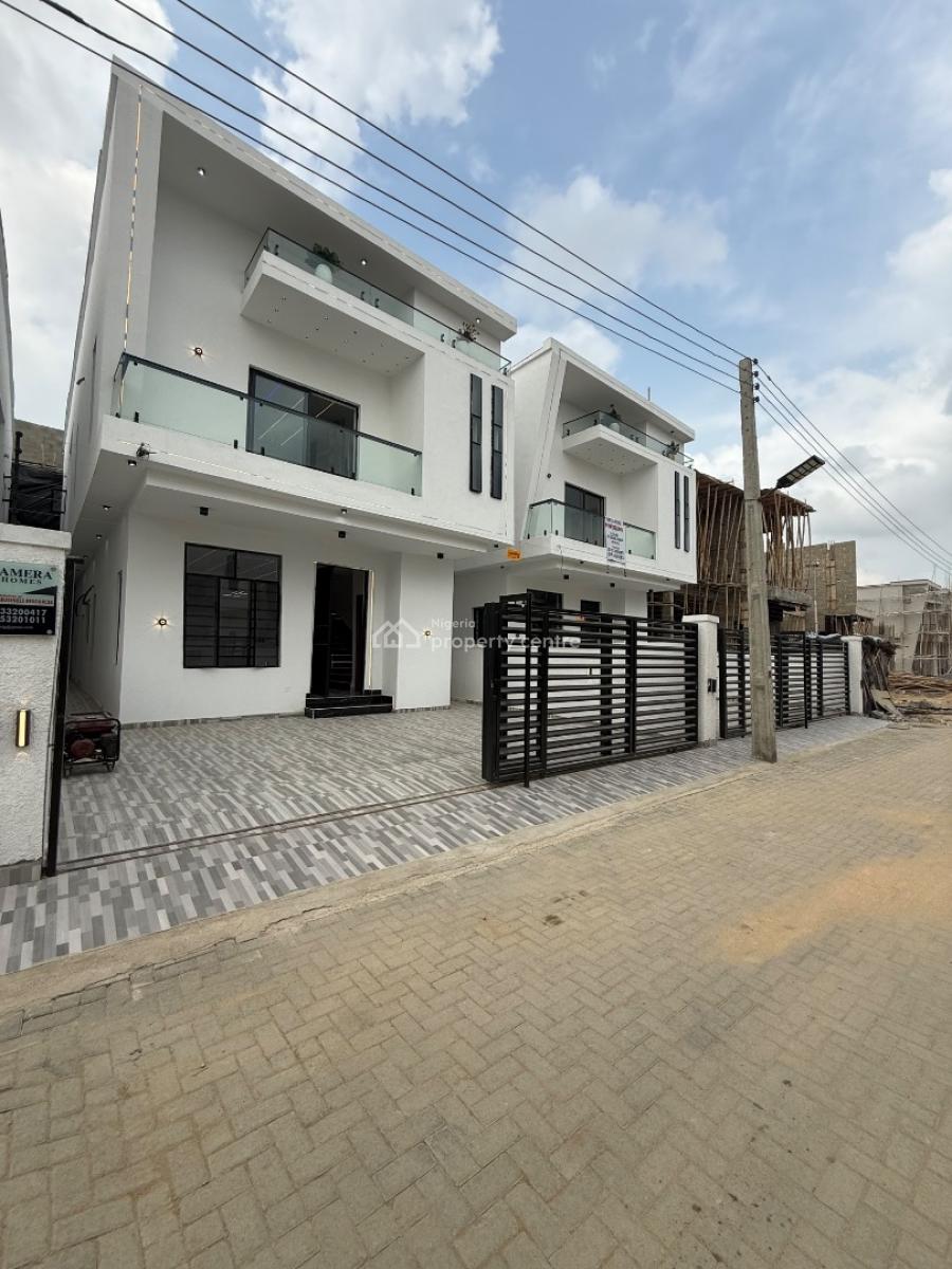 Clean 4 Bedroom Detached Duplex with Bq, Lekki Palm City, Ajah, Lagos, Detached Duplex for Sale