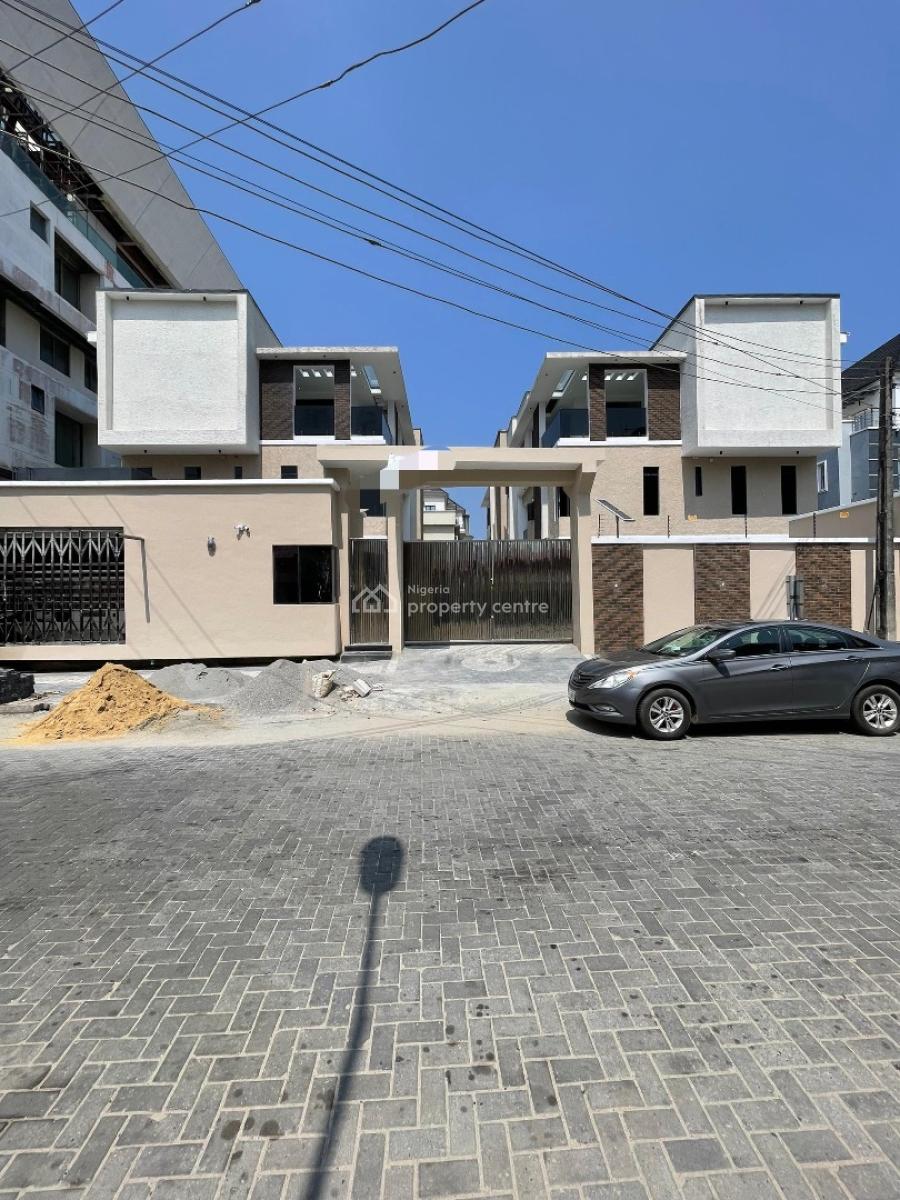 Brand New Luxury 4 Bedroom Terraced Duplex with Bq and Inveter System, Lekki Right, Lekki Phase 1, Lekki, Lagos, Terraced Duplex for Sale