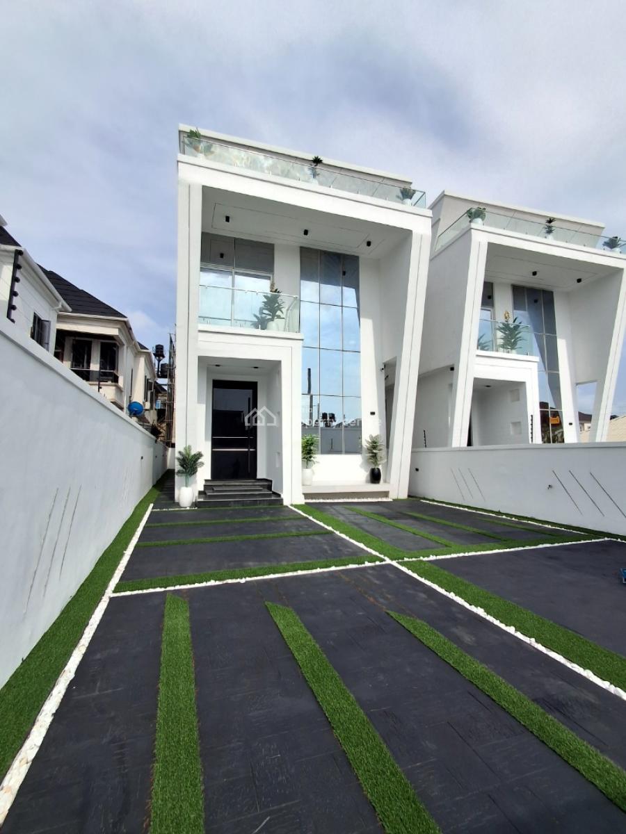 Newly Built 5bedroom Fully Detached Duplex with B, Pool, in Secure Environment, Ologolo, Lekki, Lagos, Detached Duplex for Sale