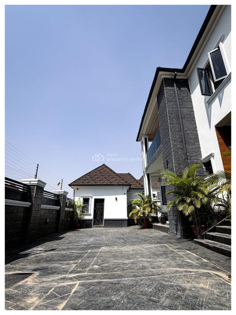 Luxury Finished 4 Bedroom Detached Duplex with a Gatehouse, Lugbe By Aso Axis, Airport Road, Lugbe District, Abuja, Detached Duplex for Sale