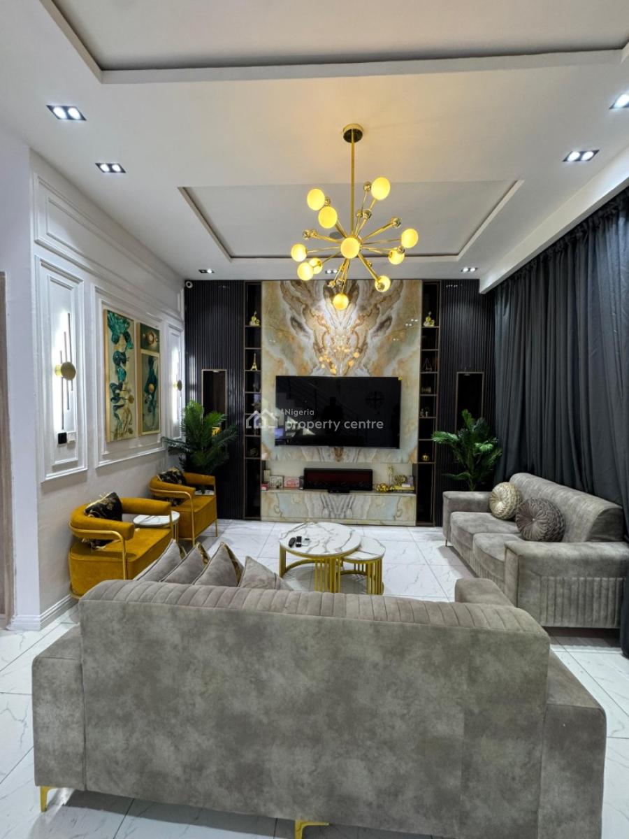 Furnished 4 Bedroom Terrace Duplex with Bq, Chevron Toll Gate, Orchid Road, Lekki, Lagos, Terraced Duplex for Sale