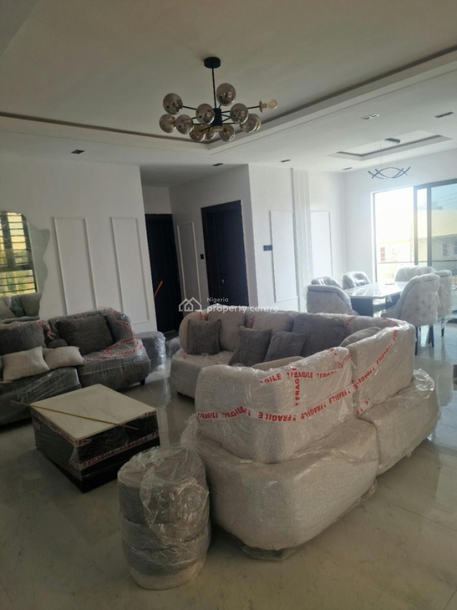 Newly Built Fully Furnished and Serviced 3 Bedroom Flat with Bq, Off Admiralty Way, Lekki Phase 1, Lekki, Lagos, Flat / Apartment for Rent