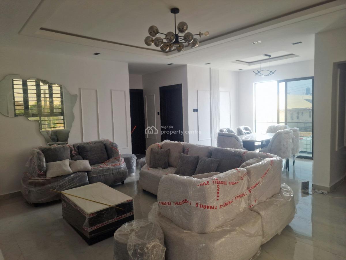 Newly Built Fully Furnished and Serviced 3 Bedroom Flat with Bq, Off Admiralty Way, Lekki Phase 1, Lekki, Lagos, Flat / Apartment for Rent