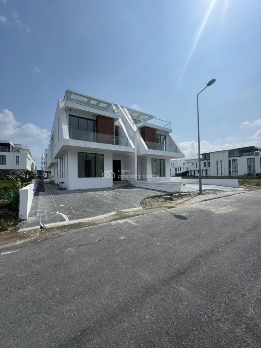 Exquisite 4 Bedroom Semi-detached Duplex with a Private Elevator, Cowrie Creek Estate, Ikate, Lekki, Lagos, Semi-detached Duplex for Sale