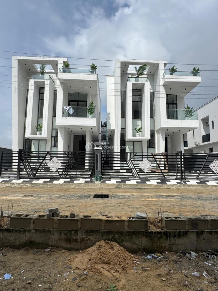 Exquisite 5 Bedroom Detached Duplex with Swimming Pool, Bq, Chevron Toll Gate, Chevron, Lekki, Lagos, Detached Duplex for Sale