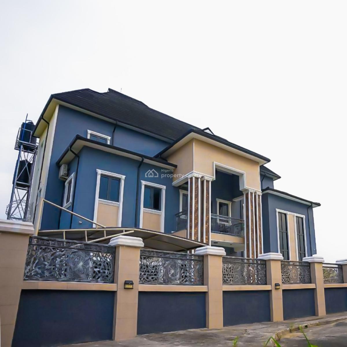 Furnished 5 Bedroom Duplex with a Penthouse, Naf Royal Court Beside Naf Harmony Estate, Eliozu, Port Harcourt, Rivers, Detached Duplex for Rent