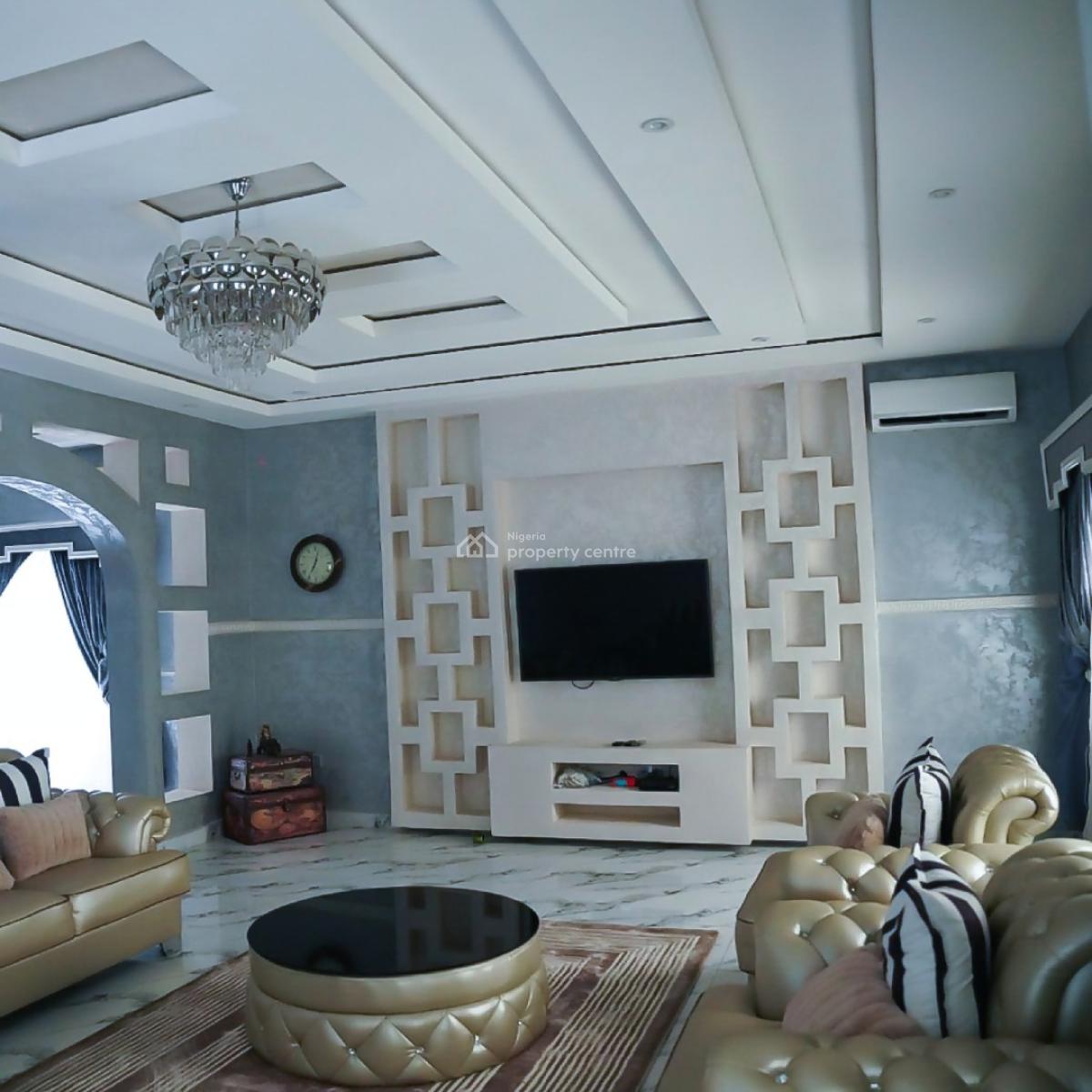 Furnished 5 Bedroom Duplex with a Penthouse, Naf Royal Court Beside Naf Harmony Estate, Eliozu, Port Harcourt, Rivers, Detached Duplex for Rent