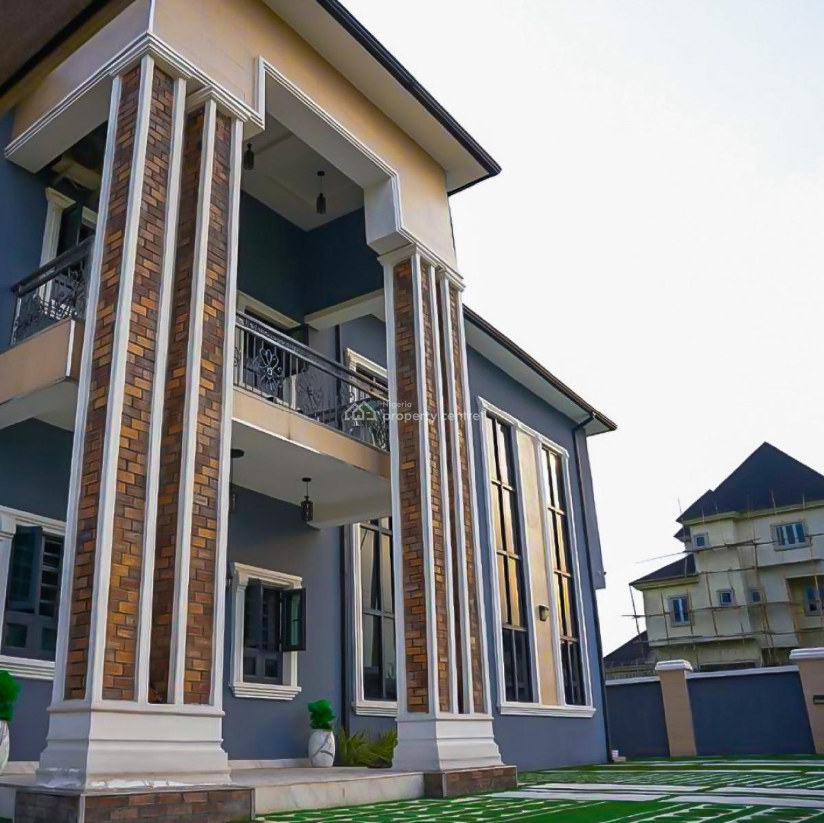 Furnished 5 Bedroom Duplex with a Penthouse, Naf Royal Court Beside Naf Harmony Estate, Eliozu, Port Harcourt, Rivers, Detached Duplex for Rent