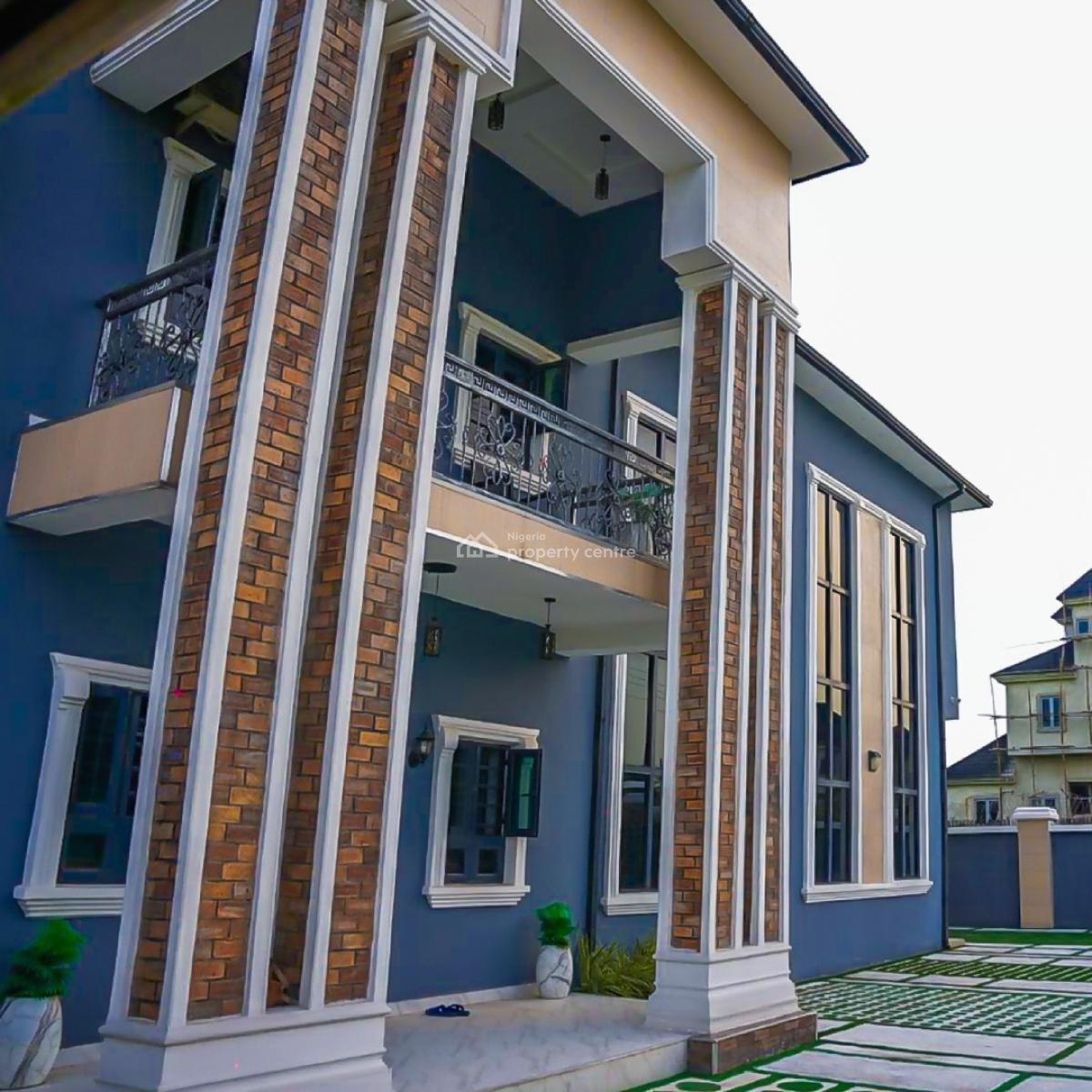 Furnished 5 Bedroom Duplex with a Penthouse, Naf Royal Court Beside Naf Harmony Estate, Eliozu, Port Harcourt, Rivers, Detached Duplex for Rent