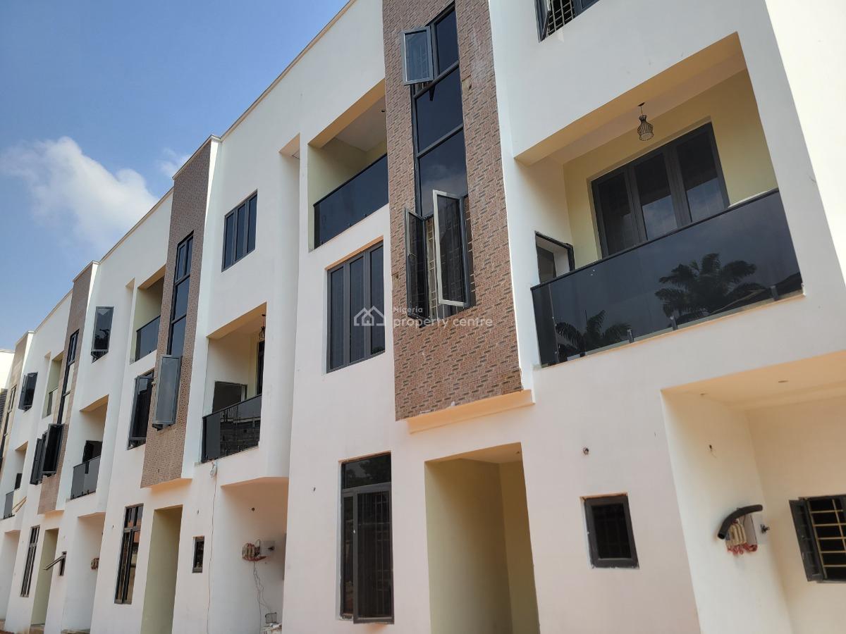 Newly Built 4 Bedroom Terraced Duplex with Bq, Garki, Abuja, Terraced Duplex for Sale