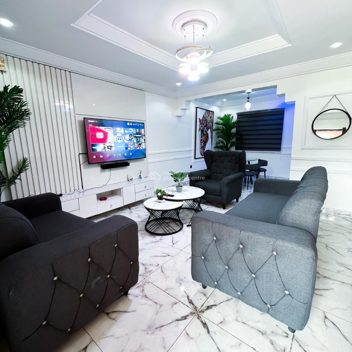 Nicely Furnished 3 Bedroom Apartment, Independence Layout, Enugu, Enugu, Flat / Apartment Short Let