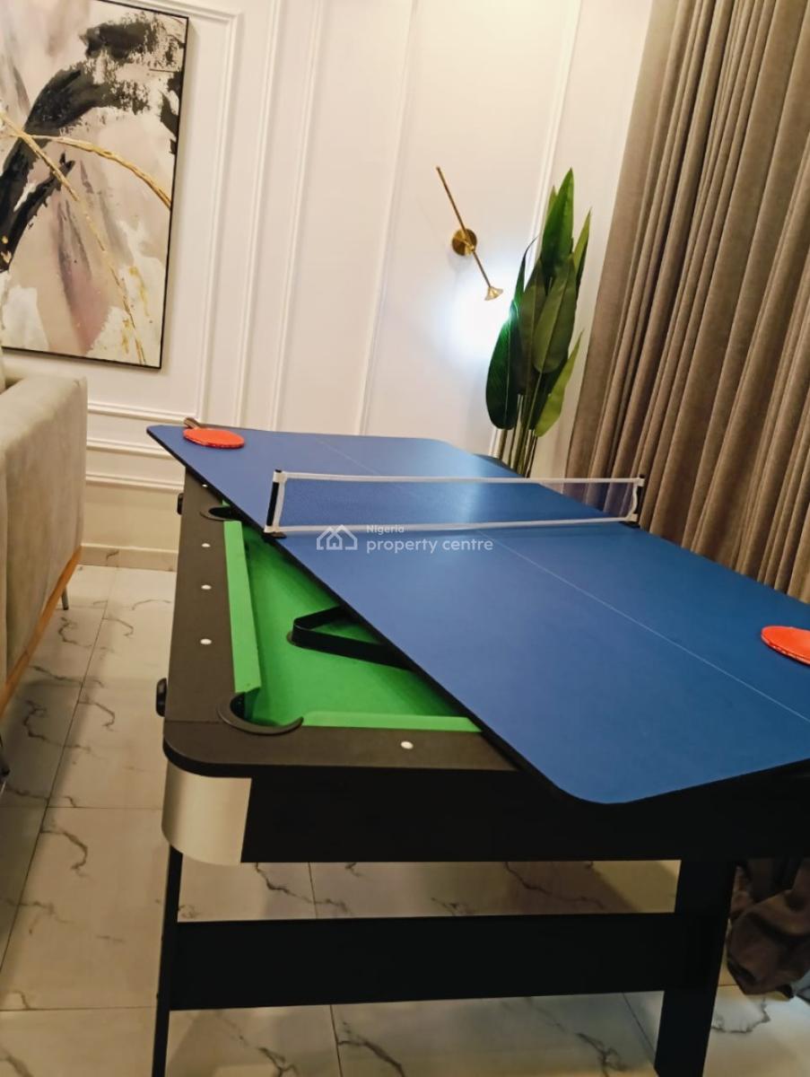 Luxurious Fully Furnished 2 Bedroom with Snooker, Tennis and Ps5, Ikate, Lekki, Lagos, Flat / Apartment Short Let