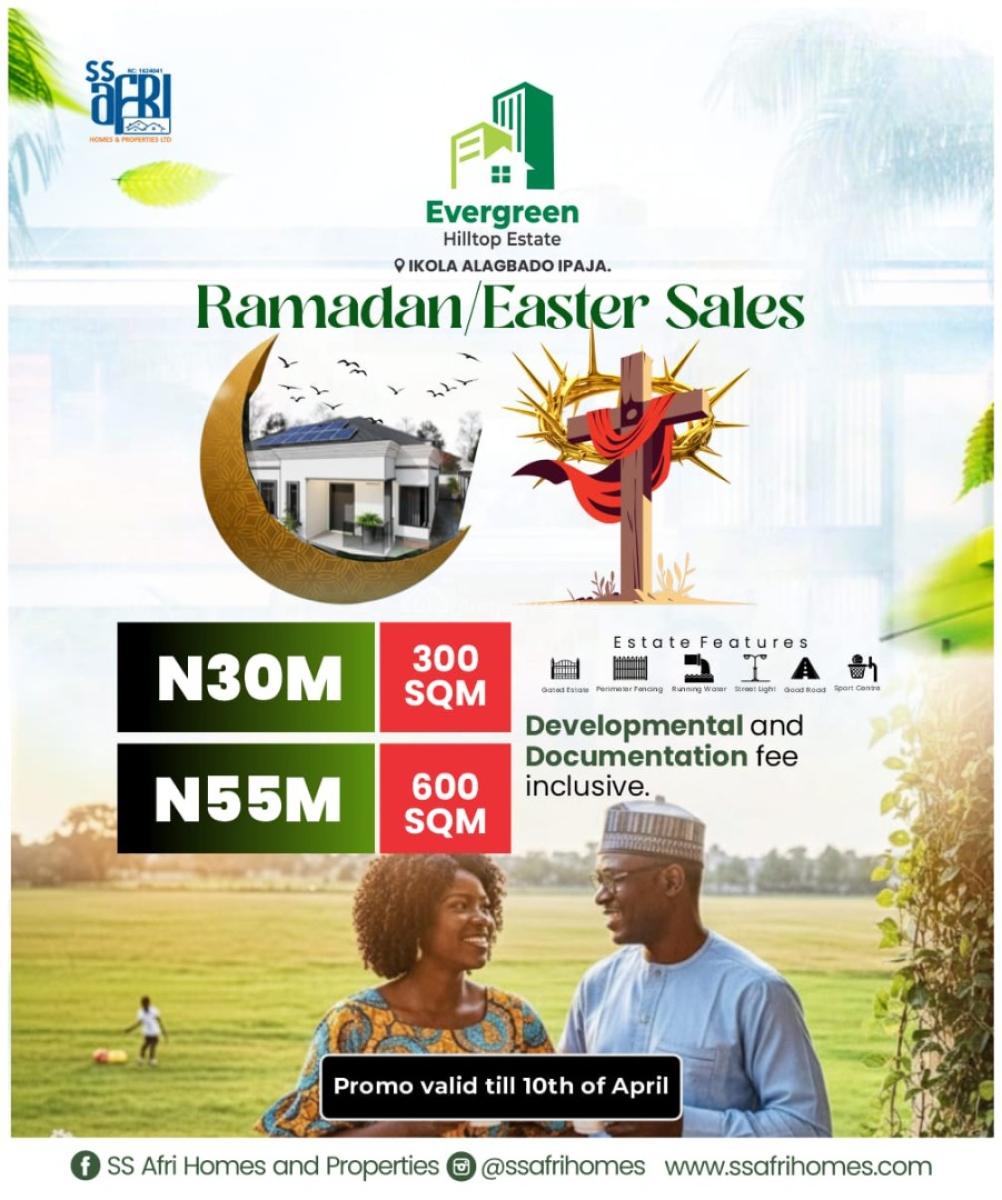Distressed Plots at Ikola, Ipaja-alagbado Road, Ikola, Lagos, Ipaja, Lagos, Residential Land for Sale
