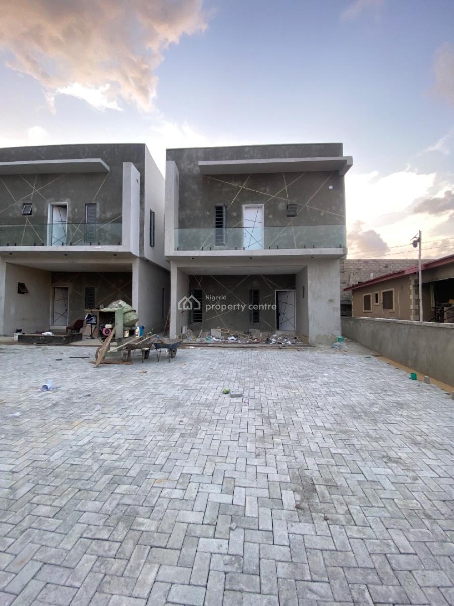 Grab Thís Well Carved Gigantic 4bedroom Fully Detached Duplex with Bq, Thomas Estate, Ajah, Lagos, Detached Duplex for Sale