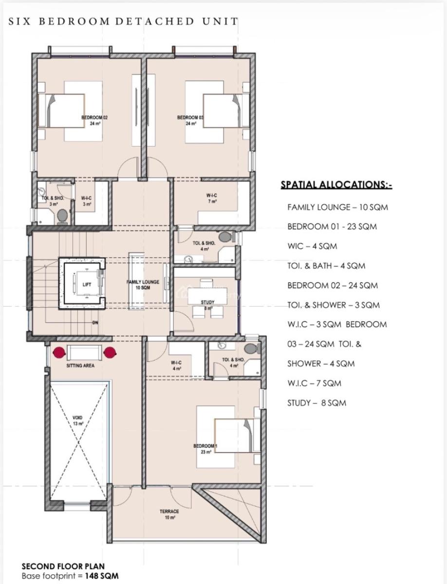 3 Units of Newly Built Luxurious 6 Bedrooms Detached Houses with Bq, Banana Island, Ikoyi, Lagos, Detached Duplex for Sale