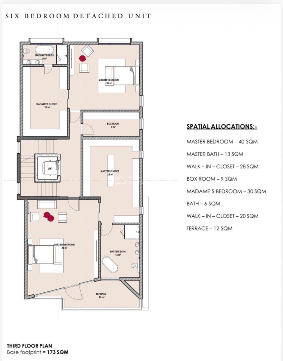 3 Units of Newly Built Luxurious 6 Bedrooms Detached Houses with Bq, Banana Island, Ikoyi, Lagos, Detached Duplex for Sale