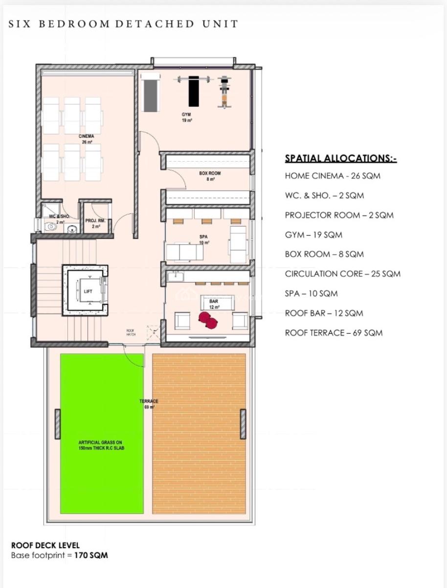 3 Units of Newly Built Luxurious 6 Bedrooms Detached Houses with Bq, Banana Island, Ikoyi, Lagos, Detached Duplex for Sale