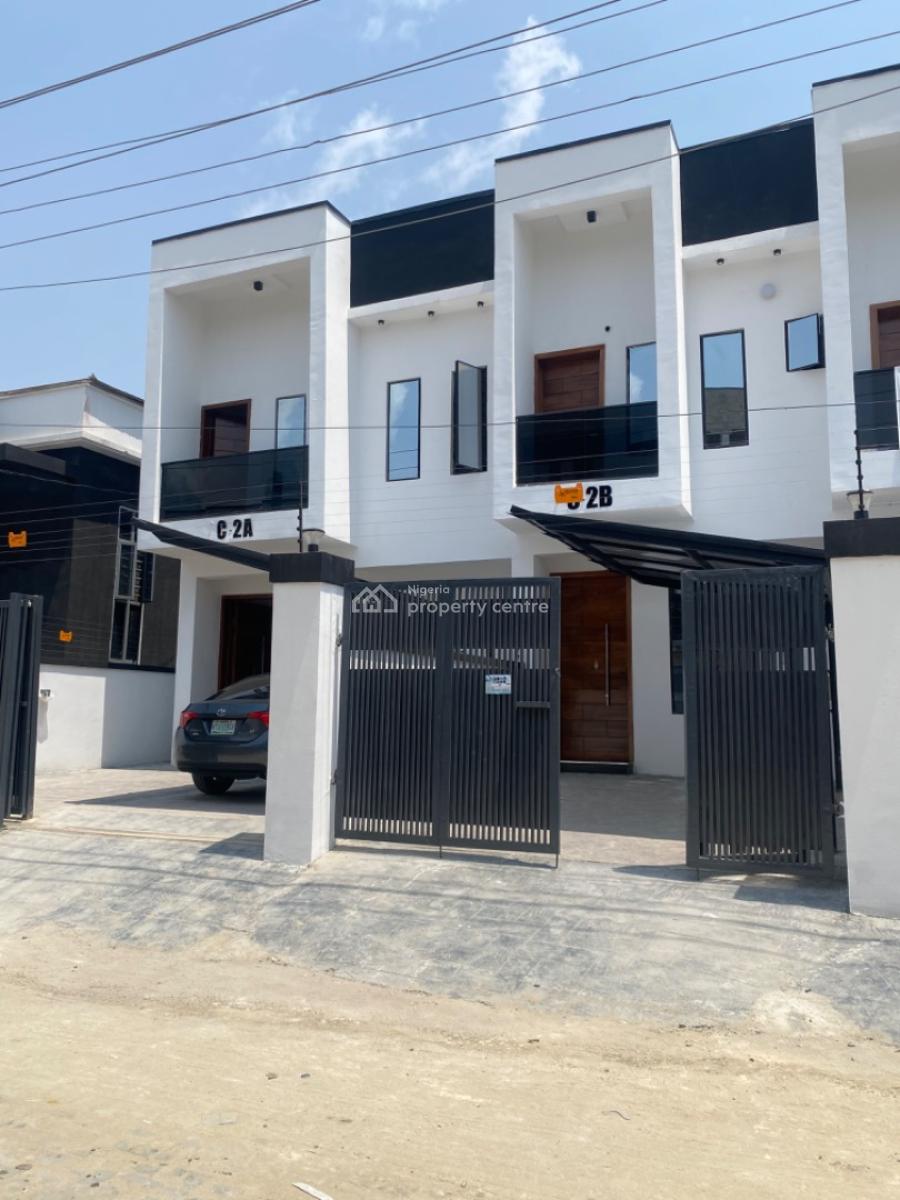 Luxury 4 Terrace Duplex, Ajah , Sangotedo, Lekki Phase 2, Lekki, Lagos, Terraced Duplex for Sale