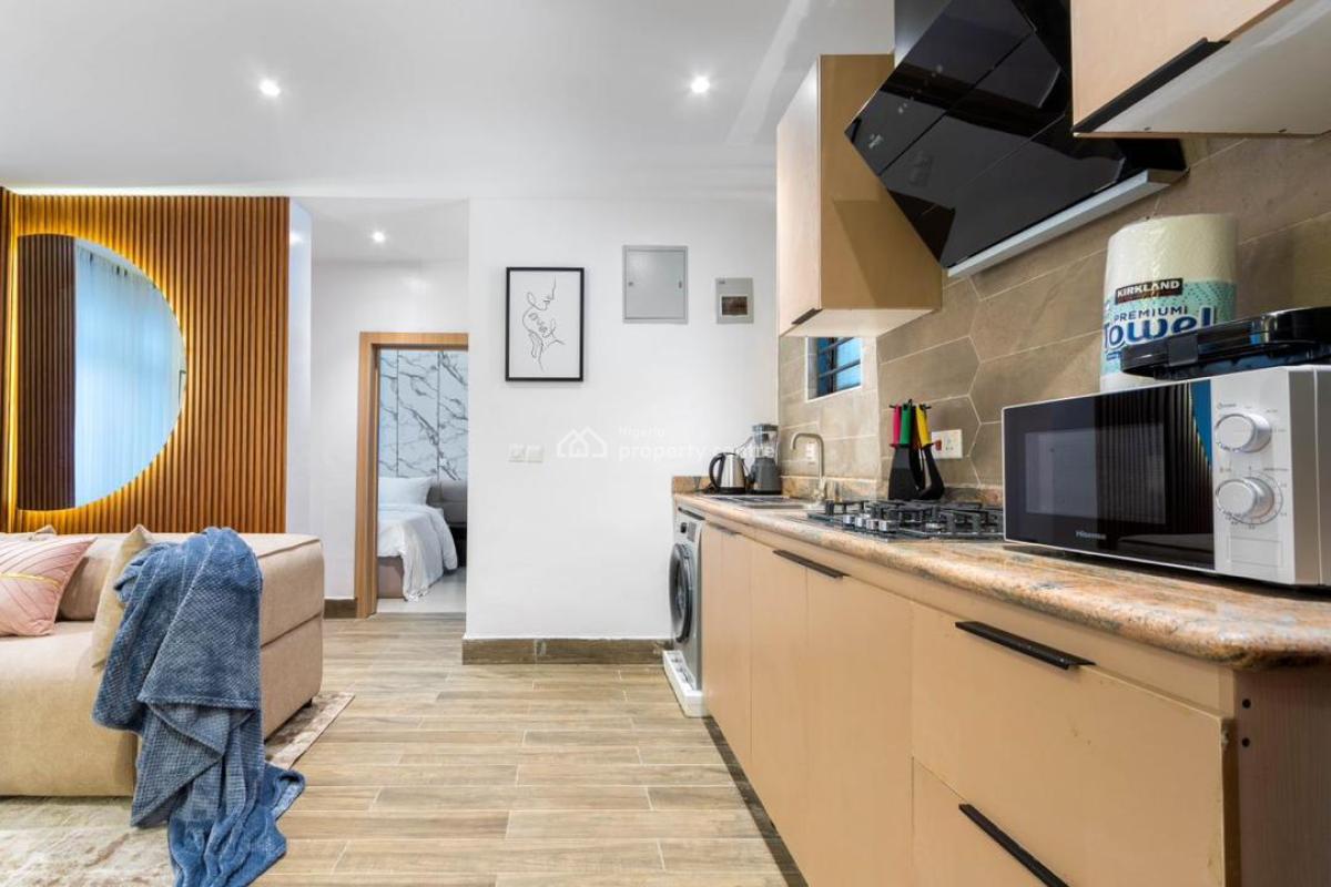 Luxury & Cozy 1 Bedroom, Oniru, Victoria Island (vi), Lagos, Mini Flat (room and Parlour) Short Let