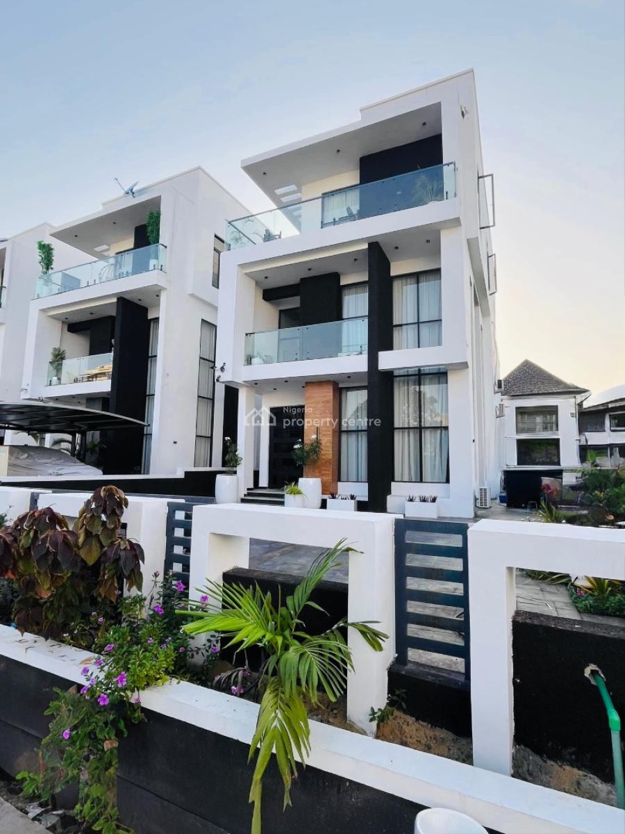 Super Luxury 5bedrooms Fully Detached House with Cinema , Gym, & Swimm, Megamound Estate, Lekki, Lagos, Detached Duplex for Rent