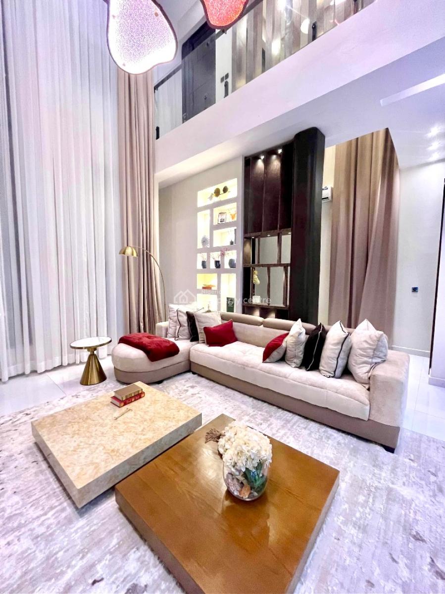 Super Luxury 5bedrooms Fully Detached House with Cinema , Gym, & Swimm, Megamound Estate, Lekki, Lagos, Detached Duplex for Rent
