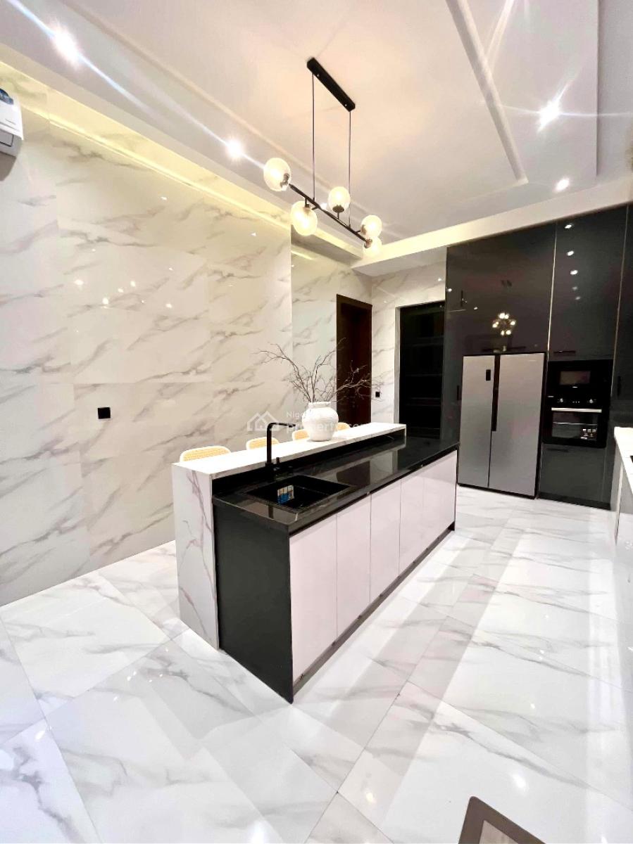Super Luxury 5bedrooms Fully Detached House with Cinema , Gym, & Swimm, Megamound Estate, Lekki, Lagos, Detached Duplex for Rent