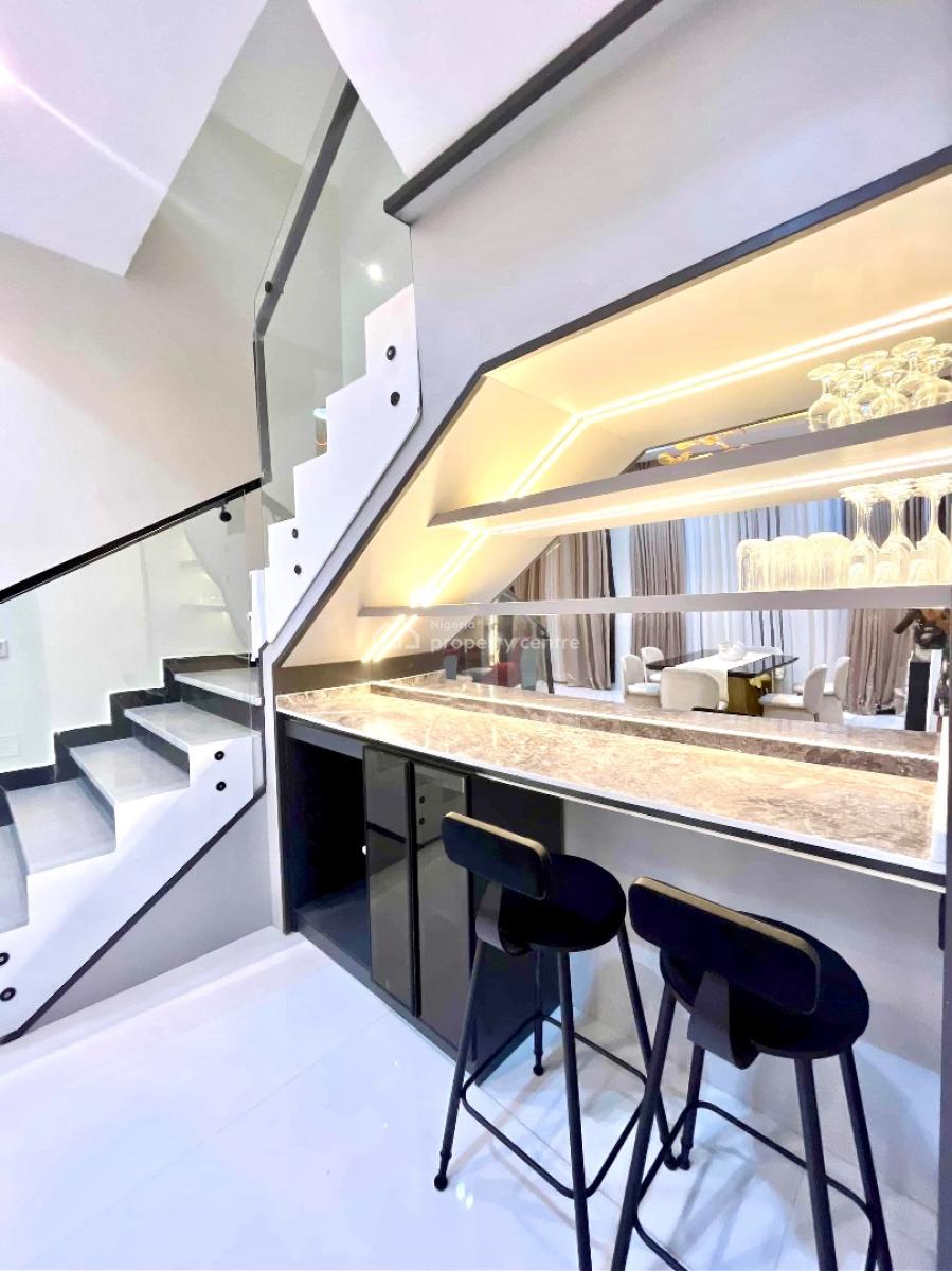 Super Luxury 5bedrooms Fully Detached House with Cinema , Gym, & Swimm, Megamound Estate, Lekki, Lagos, Detached Duplex for Rent