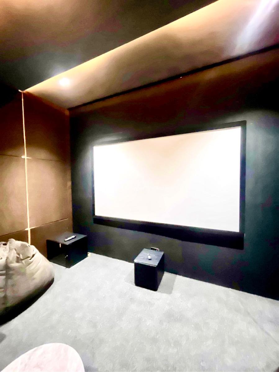 Super Luxury 5bedrooms Fully Detached House with Cinema , Gym, & Swimm, Megamound Estate, Lekki, Lagos, Detached Duplex for Rent