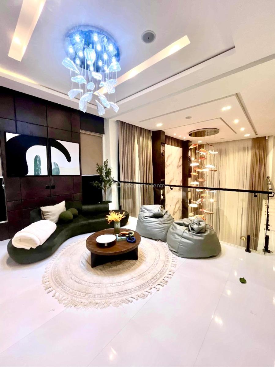 Super Luxury 5bedrooms Fully Detached House with Cinema , Gym, & Swimm, Megamound Estate, Lekki, Lagos, Detached Duplex for Rent