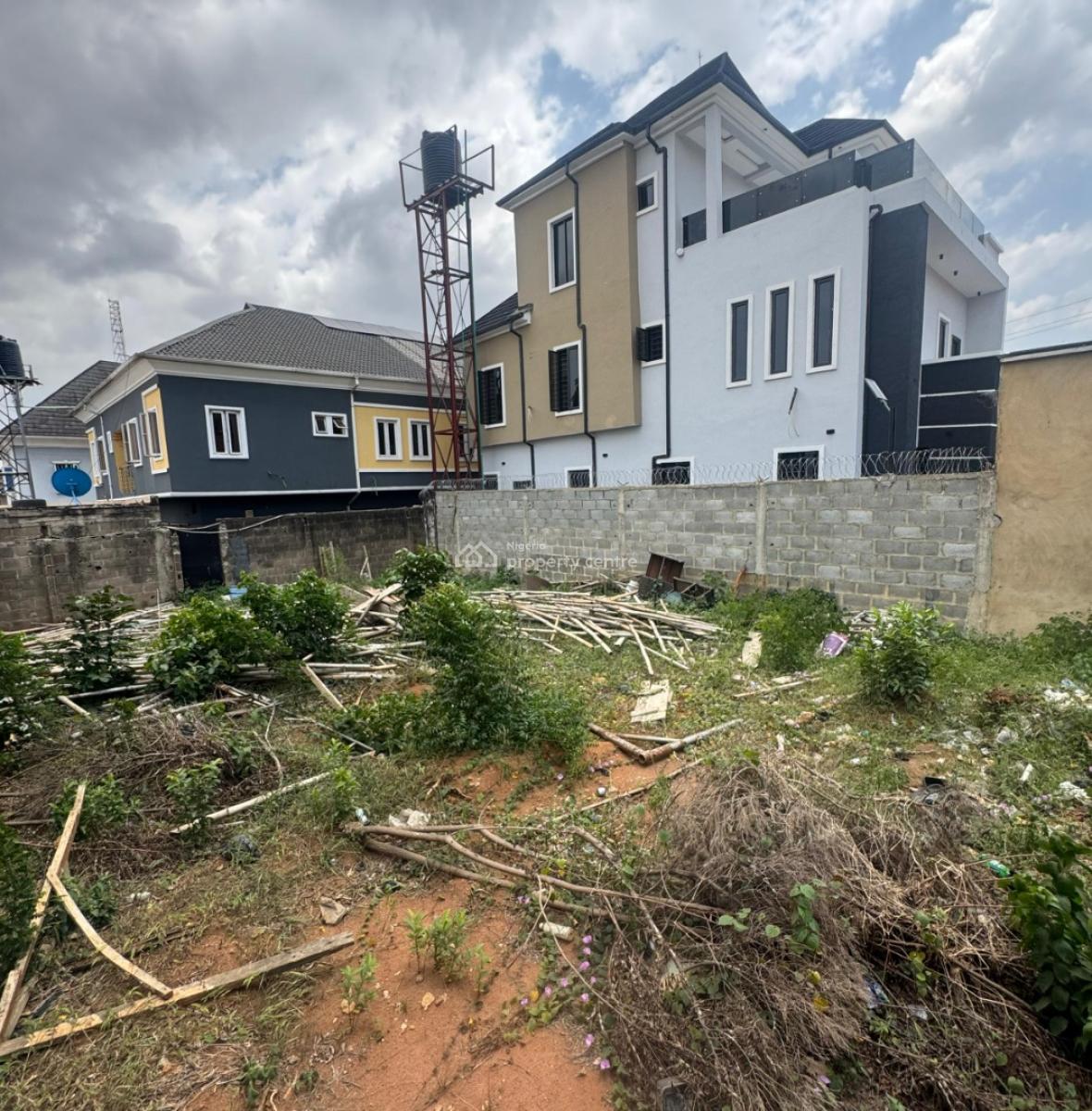 Well Located and Secured Corner Piece Land Measuring 300sqm, Ogba, Ikeja, Lagos, Residential Land for Sale