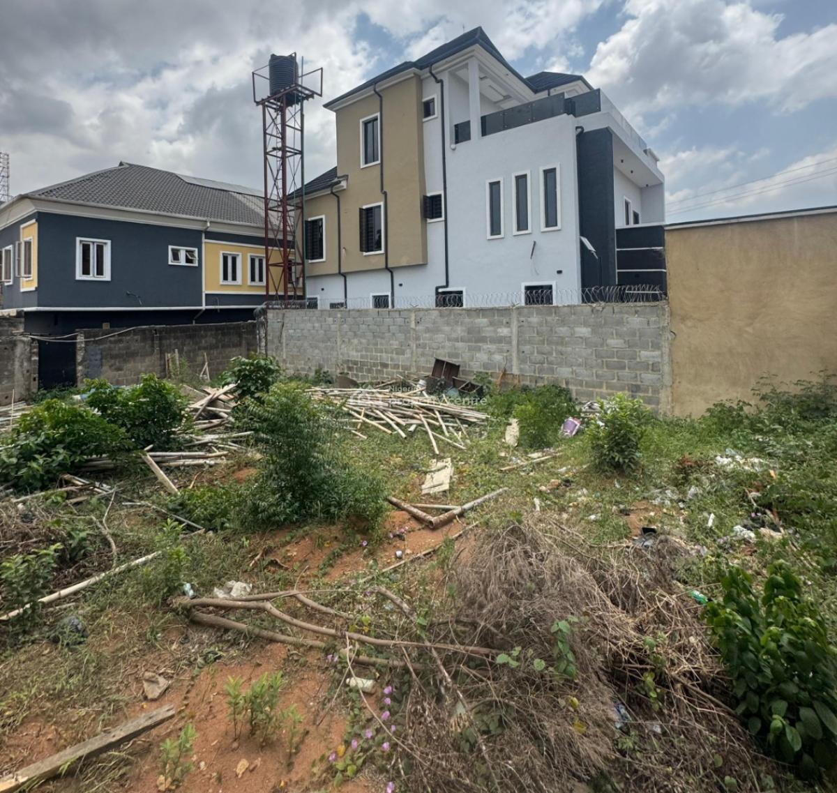 Well Located and Secured Corner Piece Land Measuring 300sqm, Ogba, Ikeja, Lagos, Residential Land for Sale