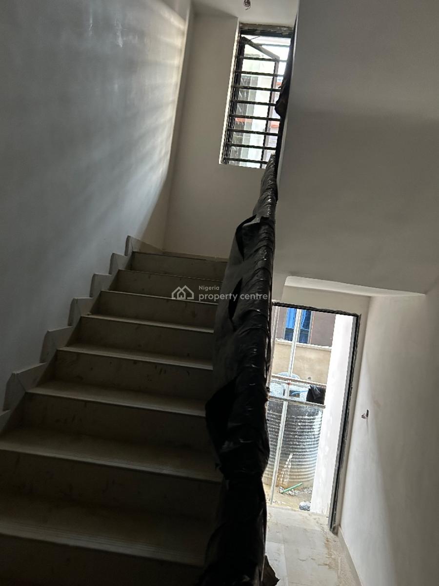 Brand New 2 Bedrooms Flat (upstairs), Off Alidada Street, Ago Palace, Isolo, Lagos, Flat / Apartment for Rent