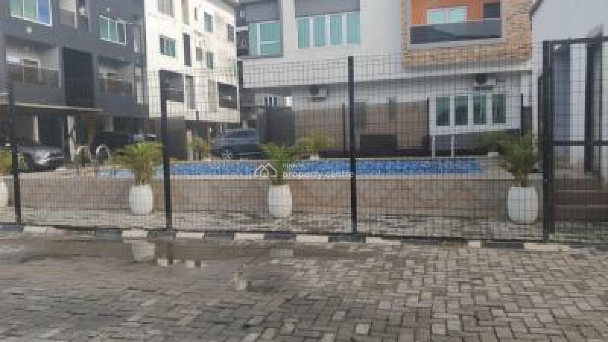 Spacious 3 Bedrooms Mansionatee House with Boyz Quarter, Cyberville Estate Besides Victoria Bay 3 Off Nike Art Gallery Road, Ikate, Lekki, Lagos, Terraced Duplex for Rent