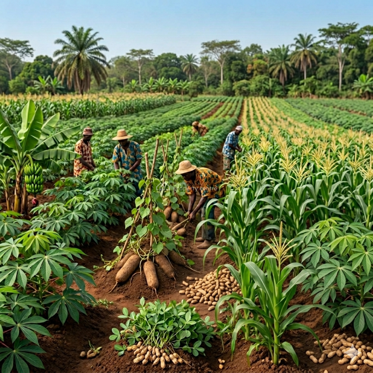 Acres and Hectares of Farmland, Idiru, Odogbolu, Ogun, Land for Sale