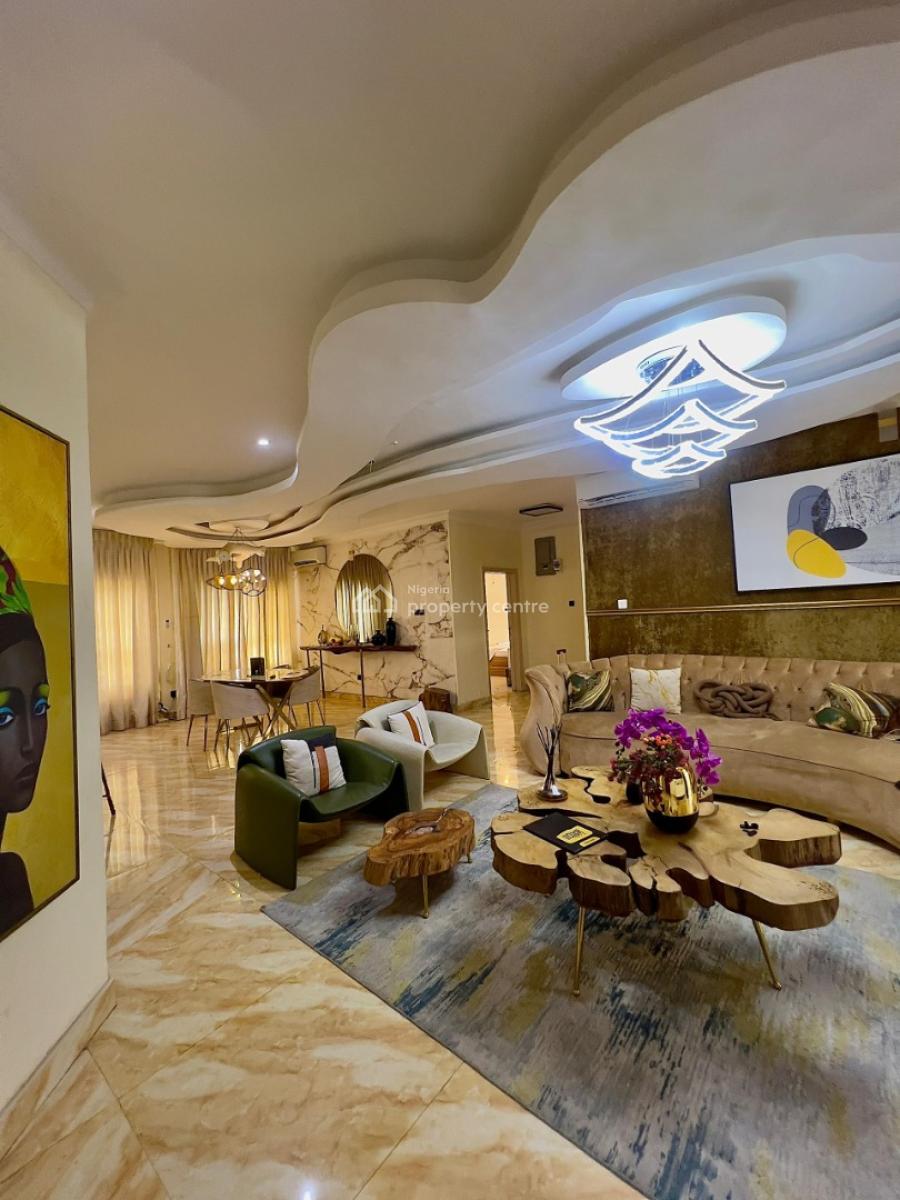 Nicely Furnished 3 Bedroom Apartment, Chevron, Lekki, Lagos, Flat / Apartment Short Let