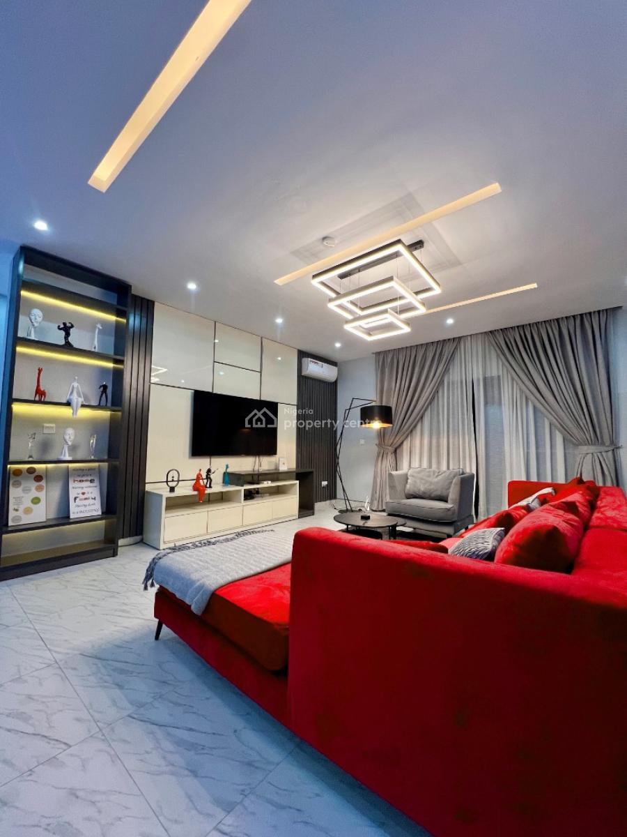 Well Furnished 3bed with Standard Bq, Abraham Adesanya, Along Ogombo Road, Ajah, Lagos, Block of Flats for Sale