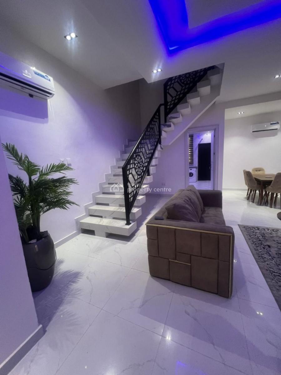 Partially Furnished 4 Bedroom Semi Detached Duplex with 2 Rooms Bq, Adeniyi Jones, Ikeja, Lagos, Semi-detached Duplex for Rent