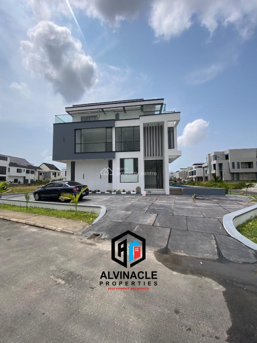 Newly Built 5 Bed Duplex with Car Space, Cowrie Creek, Ikate, Lekki, Lagos, Semi-detached Duplex for Sale