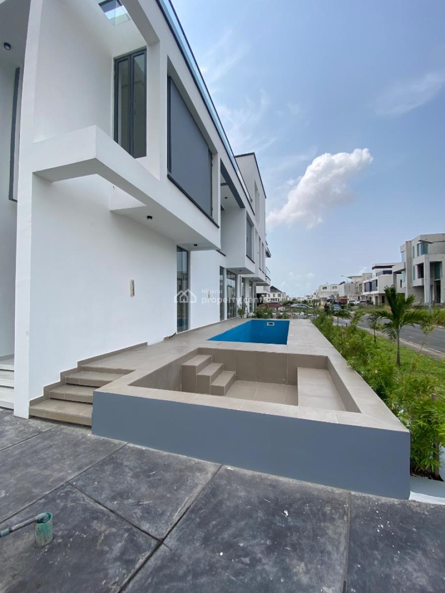 Newly Built 5 Bed Duplex with Car Space, Cowrie Creek, Ikate, Lekki, Lagos, Semi-detached Duplex for Sale