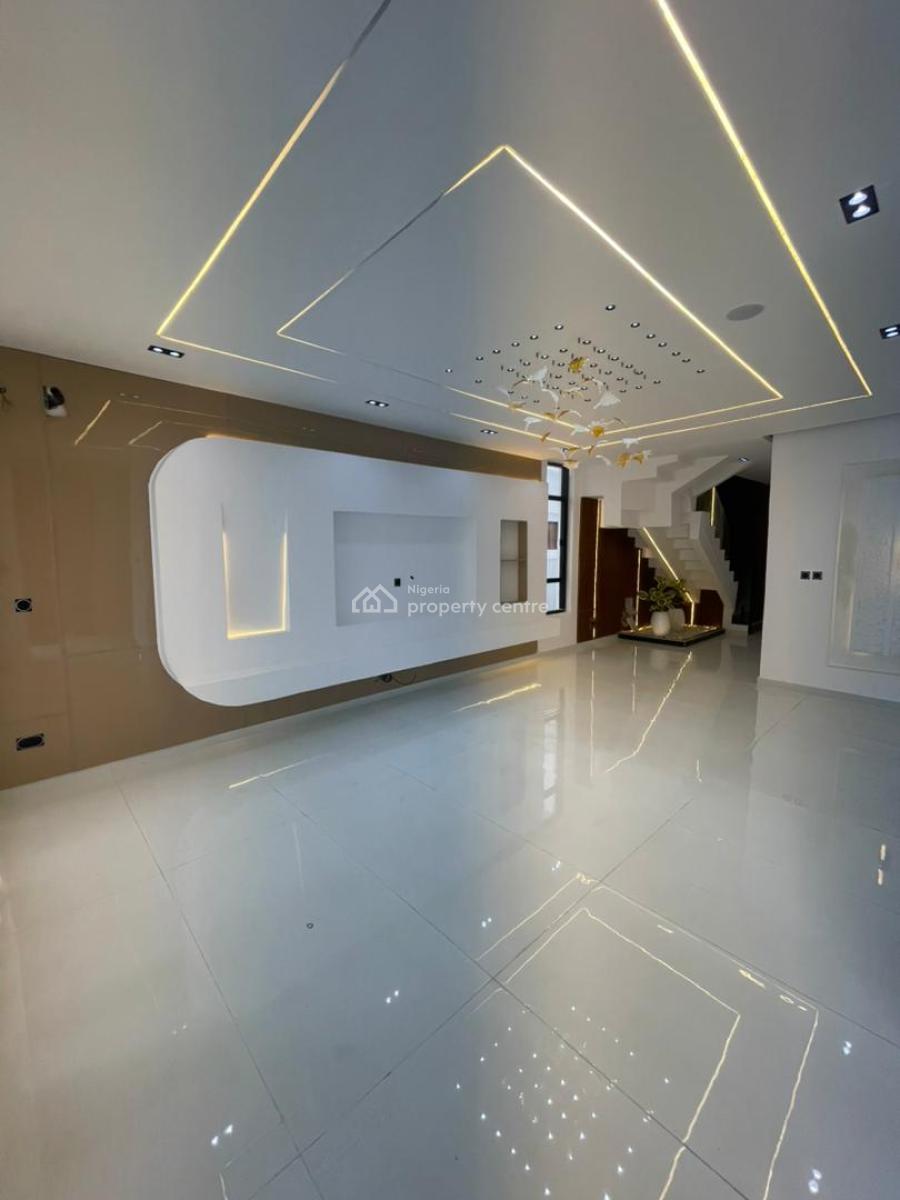 Acquire Verified Luxurious Home with Secure Documents in a Secure Area, Chevron, Lekki, Lagos, Detached Duplex for Sale