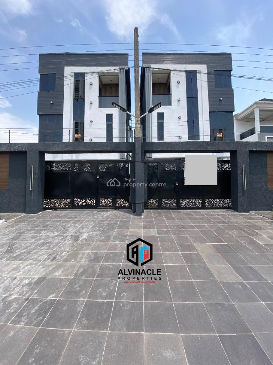 Newly Built 5 Bed Private Compound Duplex, Lekki Phase1, Lekki Phase 1, Lekki, Lagos, Detached Duplex for Rent