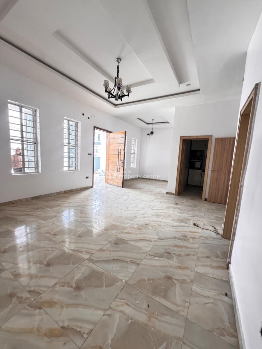 Nice 4 Bedroom Duplex Semi Detached with Bq Self Compound, Orchid Road Lekki, Lekki, Lagos, Semi-detached Duplex for Rent