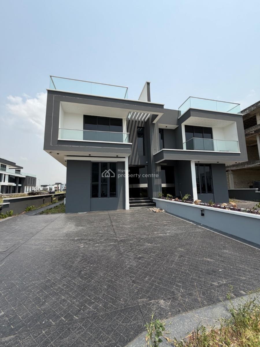 Newly Built 5bedrooms Semi Detached Smart Home, Cowrie Creek, Ikate, Lekki, Lagos, Semi-detached Duplex for Sale