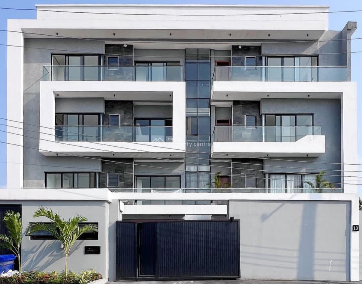 Serviced with 24/7 Power Supply New 2 Bedroom En-suite Flat with an Op, Lekki Phase 1, Lekki, Lagos, Flat / Apartment for Rent